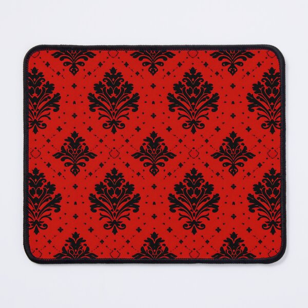 Artikelvorschau, Rotes und schwarzes Muster entworfen und verkauft von ArtbyAiGallery.