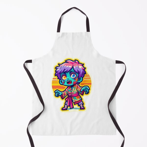 Item preview, Zombie Kid Cartoon Sticker designed and sold by mymagicstoreus.