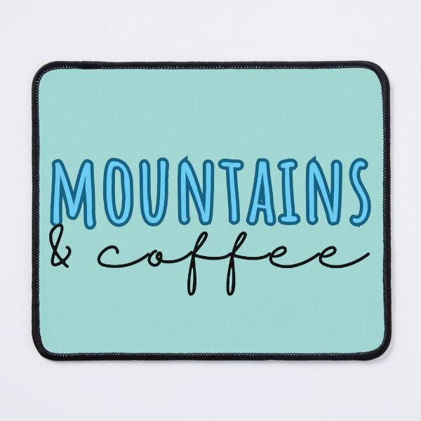 Item preview, Coffee And Mountains designed and sold by slicksquid.