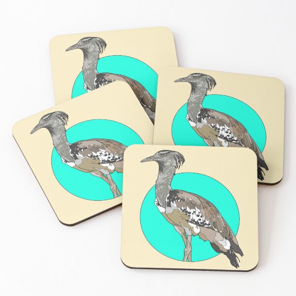 Item preview, Kori Bustard | Gift for Lover of Bustards designed and sold by Marian Murdoch.
