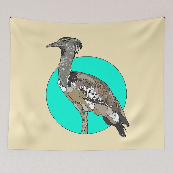Item preview, Kori Bustard | Gift for Lover of Bustards designed and sold by Marian Murdoch.