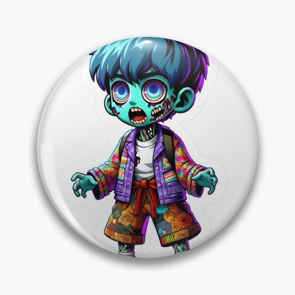 Item preview,  Zombie Kid Cartoon Sticker Volume 2 designed and sold by mymagicstoreus.