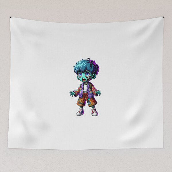 Item preview,  Zombie Kid Cartoon Sticker Volume 2 designed and sold by mymagicstoreus.