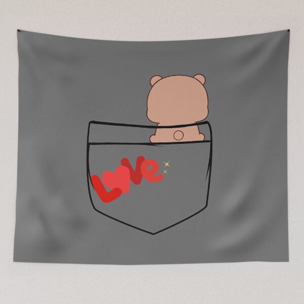 Item preview, Only Love! DuDu Bear in Love Pocket designed and sold by Pandety.