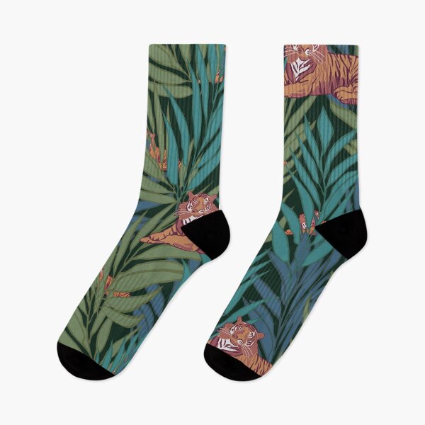 Item preview, Tigers in Tropics Pattern  Design designed and sold by stavina.