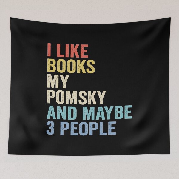 Item preview, Pomsky Dog Owner - Cool Books And Pomsky Dad Mom designed and sold by vzrnmichsudops.