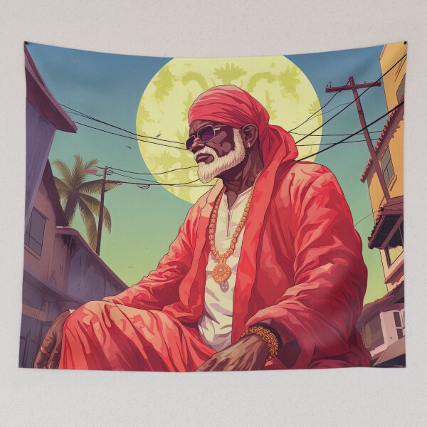 Item preview, Sai Baba of Shirdi | Hip Hop style designed and sold by ComicsFactory.