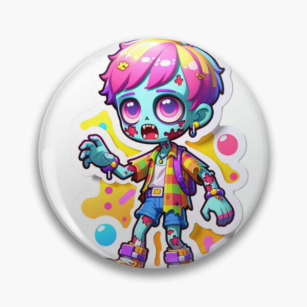 Item preview,  Zombie Kid Cartoon Sticker Volume 3 designed and sold by mymagicstoreus.