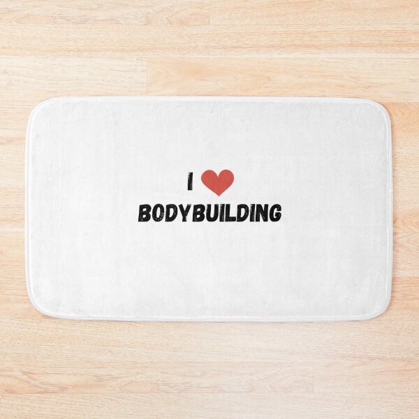 Item preview, I Love Bodybuilding	 designed and sold by Custom-Print.