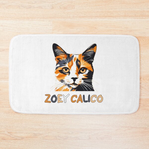 Item preview, Zoey Calico Funny Cat  designed and sold by Moad Fahim.
