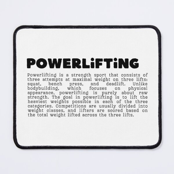 Item preview, Powerlifting Meaning designed and sold by Custom-Print.