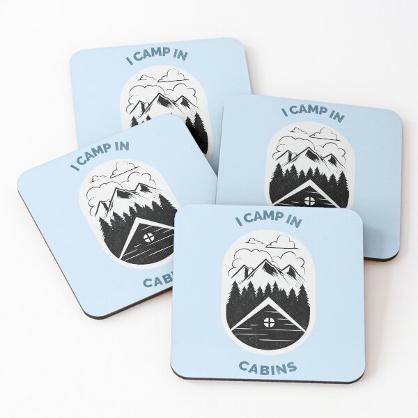 Item preview, I Camp in Cabins designed and sold by Emilys-Tee-Shop.