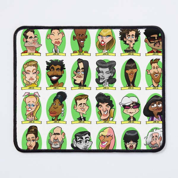Item preview, Caricature Resolution 2024 designed and sold by binarygod.