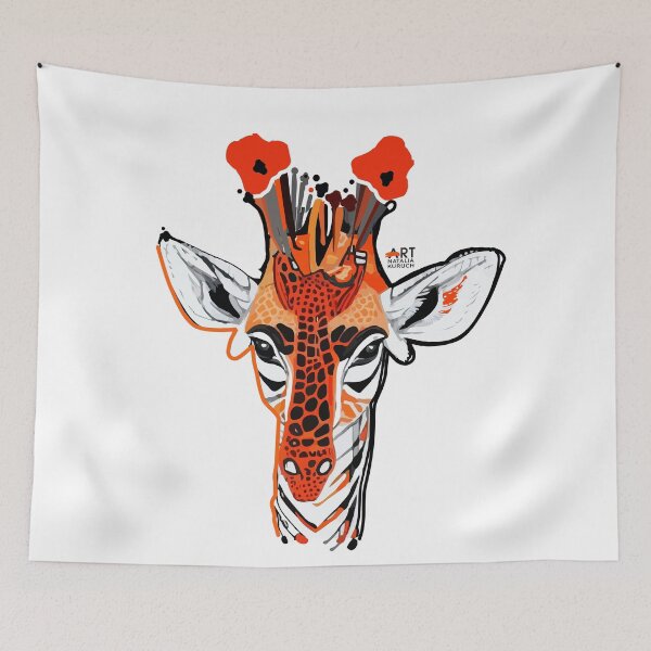 Aperçu de l'œuvre Girafe Pillipe créée et vendue par nataliakuruch.