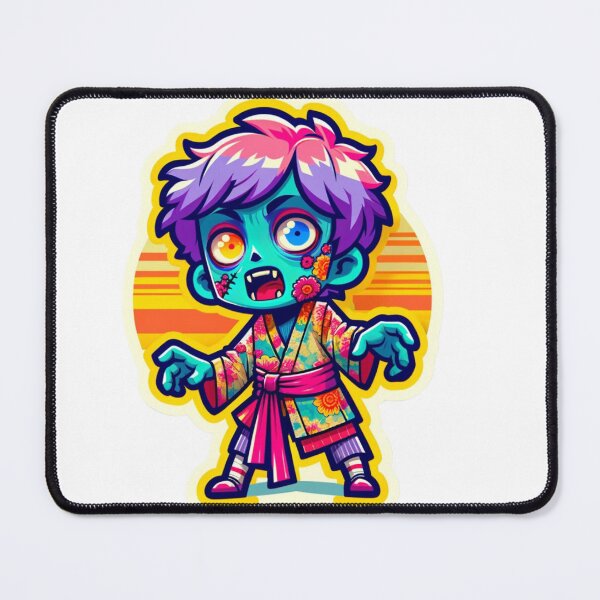 Item preview, Zombie Kid Cartoon Sticker designed and sold by mymagicstoreus.