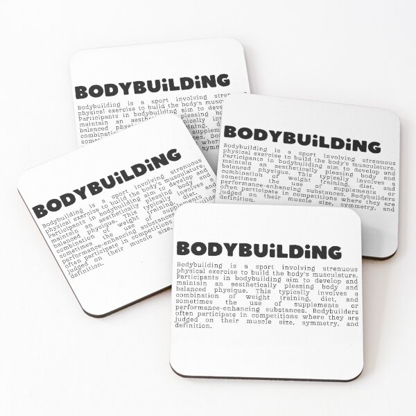 Item preview, Bodybuilding Meaning	 designed and sold by Custom-Print.