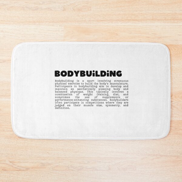 Item preview, Bodybuilding Meaning	 designed and sold by Custom-Print.