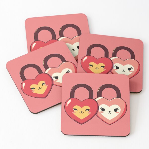 Item preview, Cute couple of padlocks designed and sold by DreamBrushy.