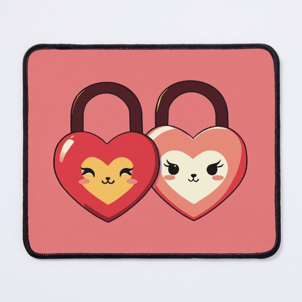 Item preview, Cute couple of padlocks designed and sold by DreamBrushy.