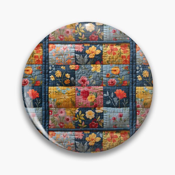 Item preview, Vintage Patchwork Floral Pattern designed and sold by SecretDicer.
