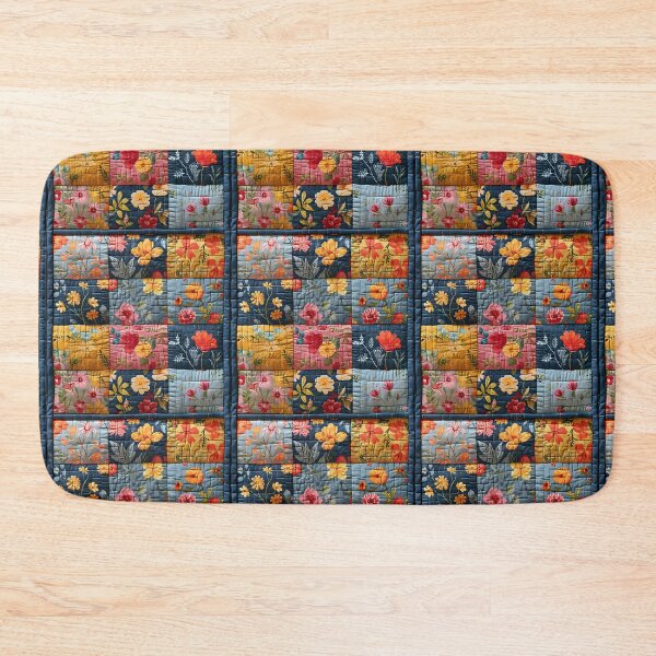 Item preview, Vintage Patchwork Floral Pattern designed and sold by SecretDicer.