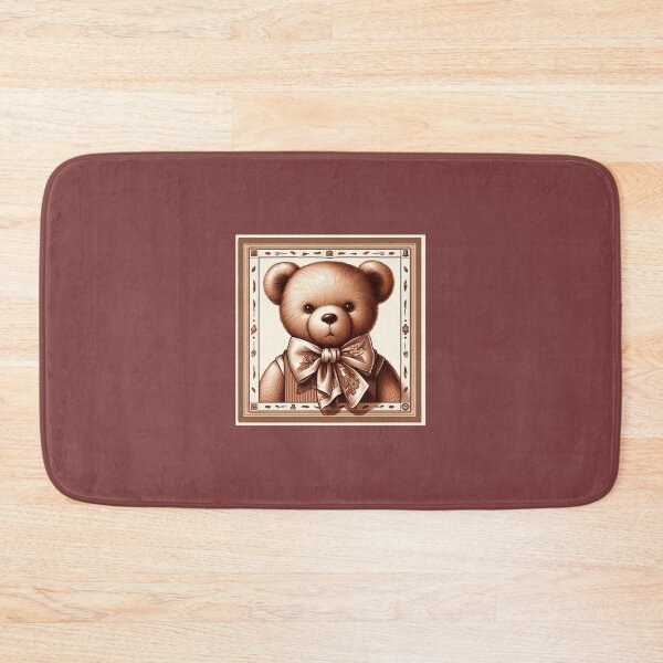 Item preview, Vintage teddy bear portrait designed and sold by dausiael.
