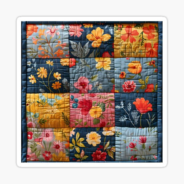 Item preview, Vintage Patchwork Floral Pattern designed and sold by SecretDicer.