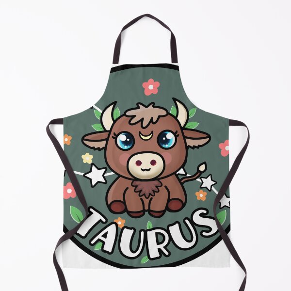 Item preview, Cute Taurus Zodiac Sign designed and sold by rainbowchaseart.