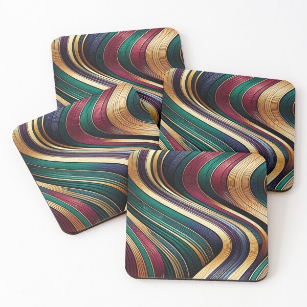 Item preview,  Colorful Abstract Lines Artwork Volume 5 designed and sold by mymagicstoreus.