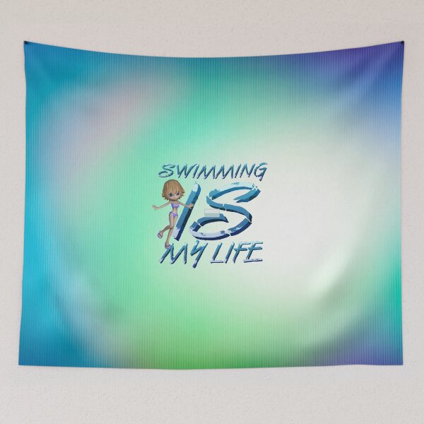 Item preview, Swimming is My Life designed and sold by teepossible.