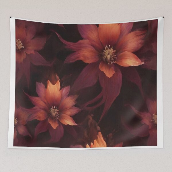 Item preview, Red flower designed and sold by Serendipity en.