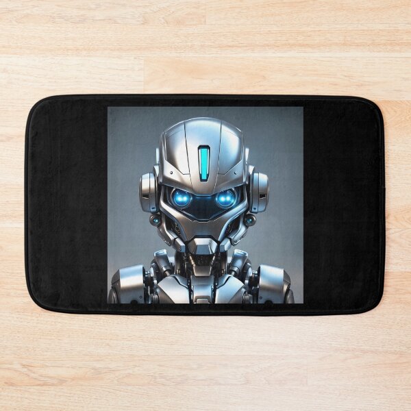 Item preview, Cute metalic chibi robot  designed and sold by AICreativeArts.