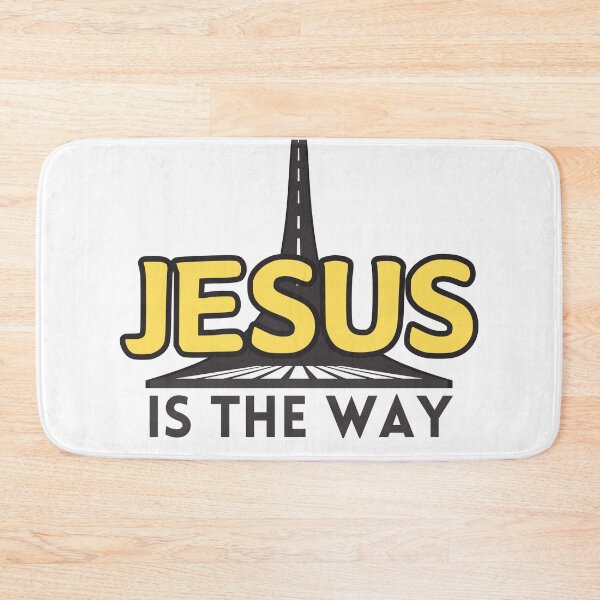 Item preview, Jesus is the way - Bible quote designed and sold by vinxChosen.