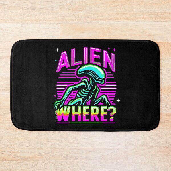 Item preview, Art By Minga Alien Where? Vibrant Alien Design designed and sold by Artbyminga.