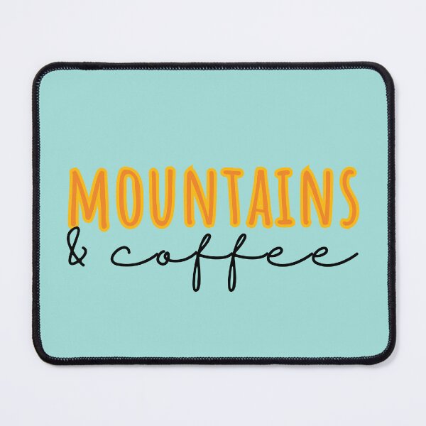 Item preview, Coffee And Mountains - Orange designed and sold by slicksquid.