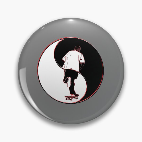 Item preview,  yin yang balance harmony design eastern philosophy skater designed and sold by 4rpixs.