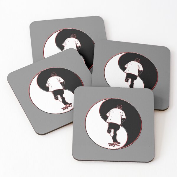 Item preview,  yin yang balance harmony design eastern philosophy skater designed and sold by 4rpixs.