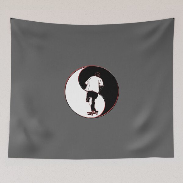 Item preview,  yin yang balance harmony design eastern philosophy skater designed and sold by 4rpixs.