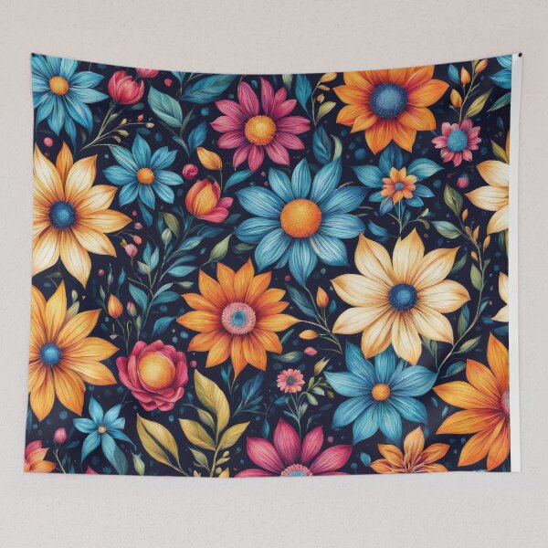Item preview, Mystical Garden Flowers designed and sold by cyberartstudiox.