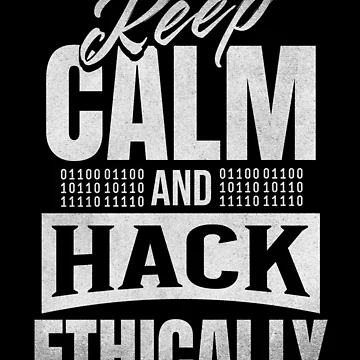 Artwork thumbnail, Ethical Hacker Computer Hacking Cybersecurity Coding Hacker Funny Gift by HosvPrint .s
