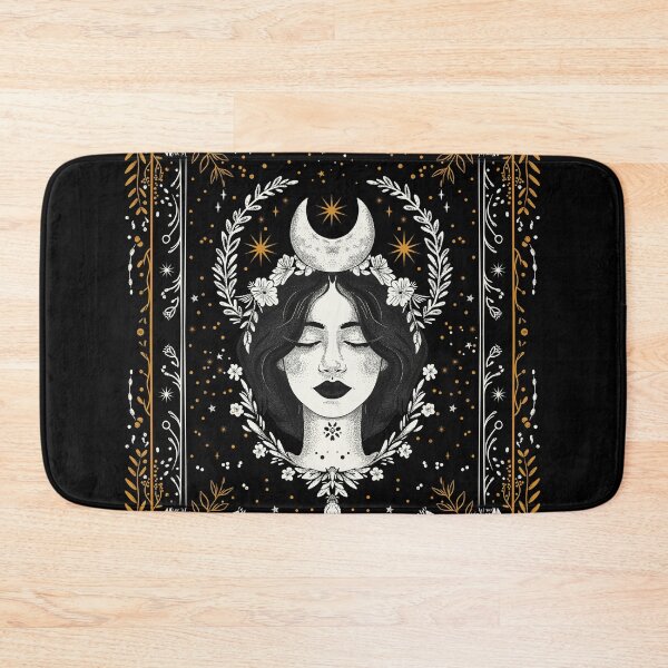 Item preview, Moon Goddess Witchy Tarot Art designed and sold by daianaart.
