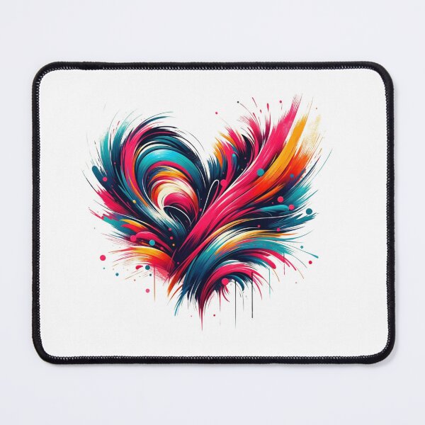 Item preview, Vortex of Passion: Abstract Heart Swirl designed and sold by Fourseason664.