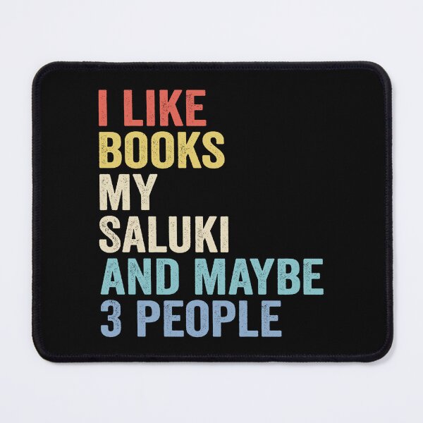 Item preview, Saluki Dog Lover Gift, Cute Book Dogs Lover - Bookish Dog Fans designed and sold by vzrnmichsudops.