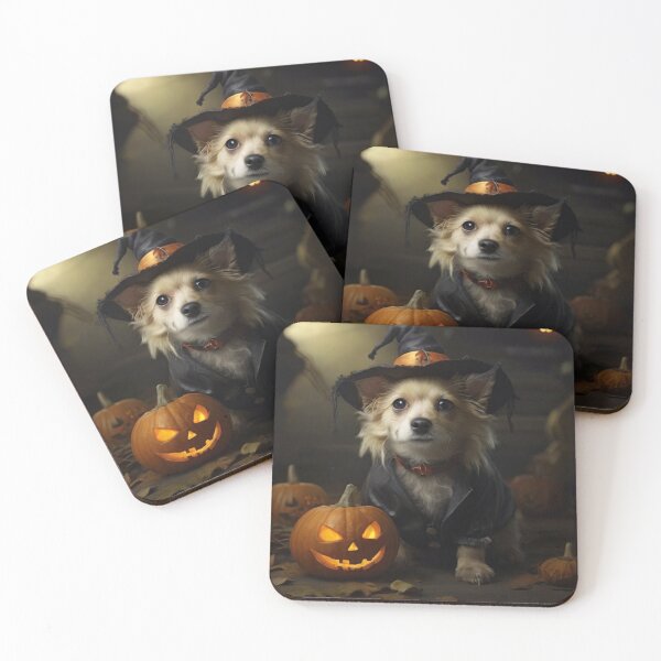 Item preview, Witchy Paws: Halloween Howls designed and sold by DoggyDream.