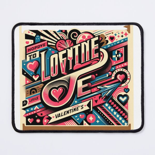 Item preview, Retro Amour: Vintage Typography of Love designed and sold by Fourseason664.