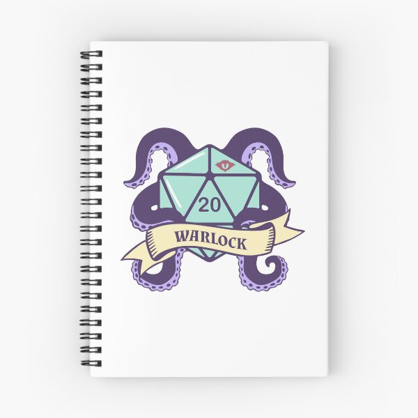 Item preview, DnD Warlock D20 designed and sold by sunburstrpg.