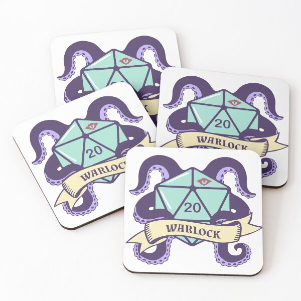 Item preview, DnD Warlock D20 designed and sold by sunburstrpg.