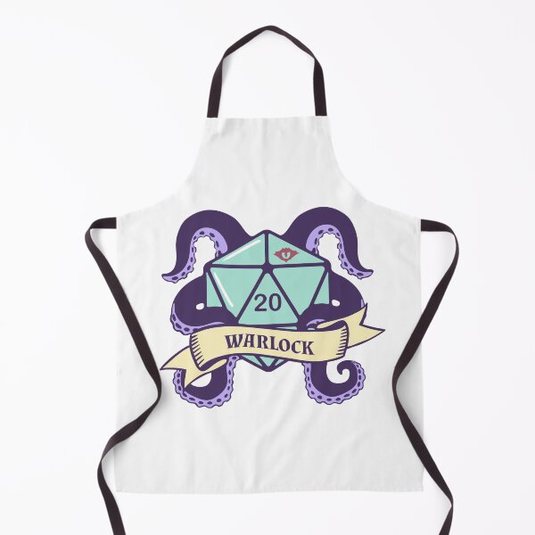 Item preview, DnD Warlock D20 designed and sold by sunburstrpg.