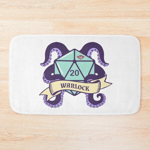 Item preview, DnD Warlock D20 designed and sold by sunburstrpg.