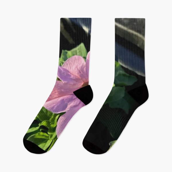 Item preview, Beautiful Baby Pink Color Flower With Leaf And Dark Background designed and sold by DiventCreations.